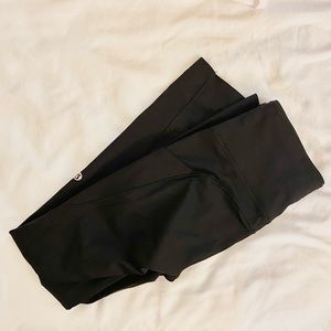 Lululemon fast and free 25” leggings black size 4
